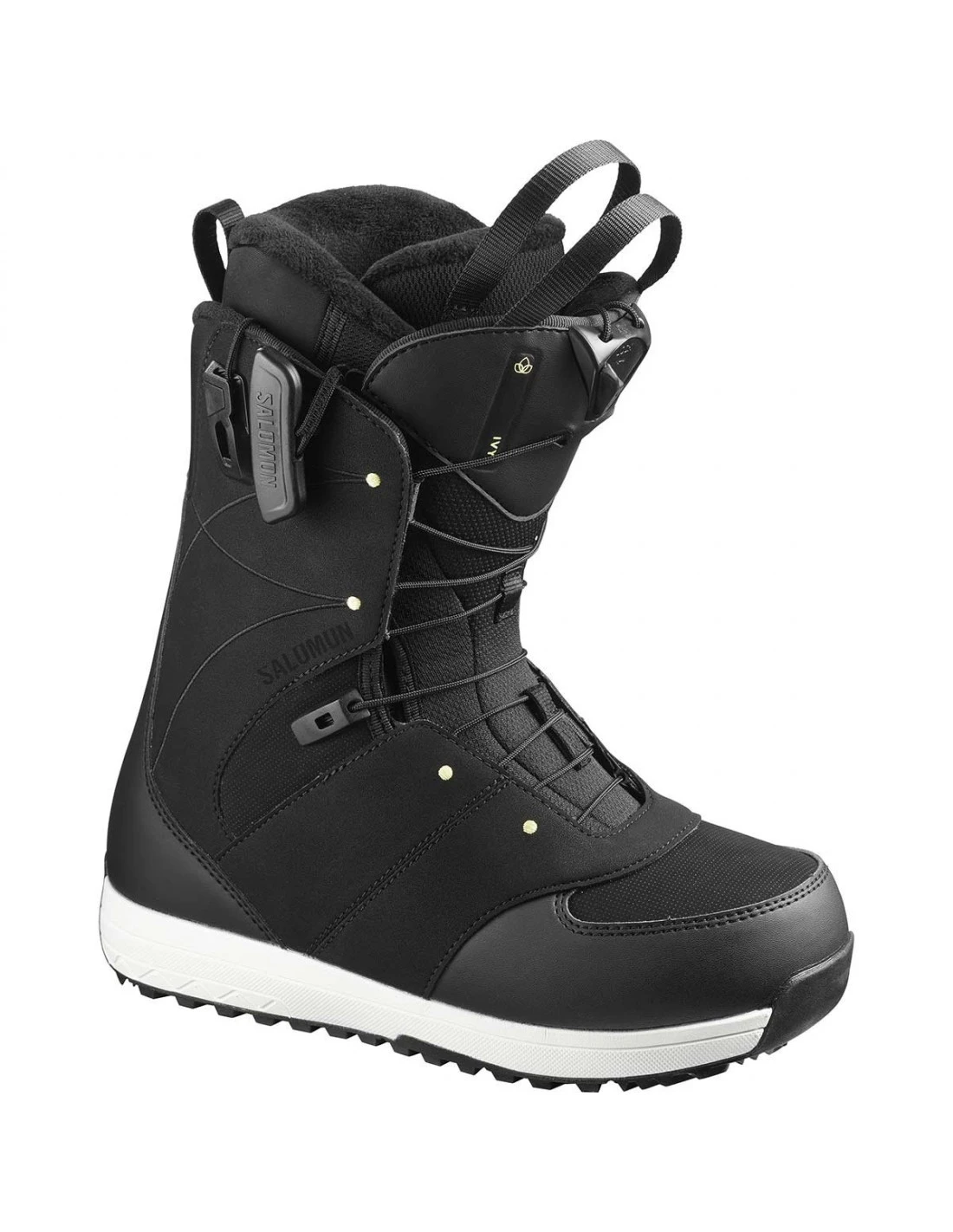 Boots De Snow Neuves Salomon Ivy Black / Lime 2021 3 Boots De Snow Neuves Salomon Ivy Black / Lime 2021