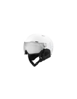 Casque De Ski Neuf à Visière Bolle Might Visor Premium Mips White Matte Photocromic 1/3 Taille 52/55cm, 55/58cm