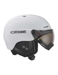 Casque De Ski Neuf Cébé Contest Vision Matt White Vario Photocromique Taille 54-56cm, 56-58cm, 59-61cm
