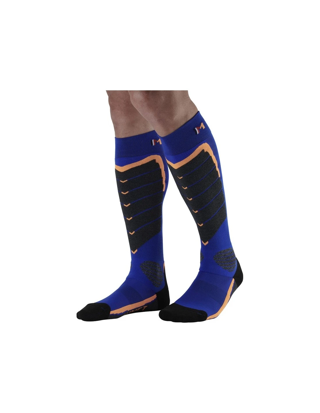 Chaussettes De Ski Techniques Monnet Access Blue 3 Chaussettes De Ski Techniques Monnet Access Blue