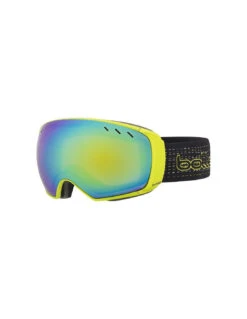 Masque De Ski Bolle Virtuose Black Lime Verres Interchangeables S1+S2