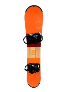 Pack Snowboard Test Rossignol Exp Orange Bordeaux + Fix Taille 155cm, 160cm
